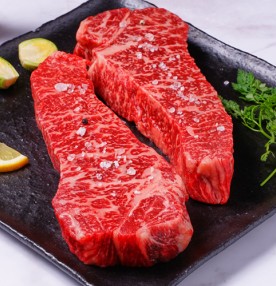 한우1++ 눈꽃등심 100g당 17,000원